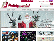 Tablet Screenshot of holidynamics.com